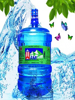 Nước tinh khiết Wami bình 20L